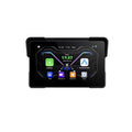 7-inch IPS motorcycle navigation screen – wireless auto-connect feature, easy to install and remove, compatible with CarPlay and Android Auto, smartphone integration, dashboard mount, capacitive touchscreen, vibrant colors, durable dashboard installation